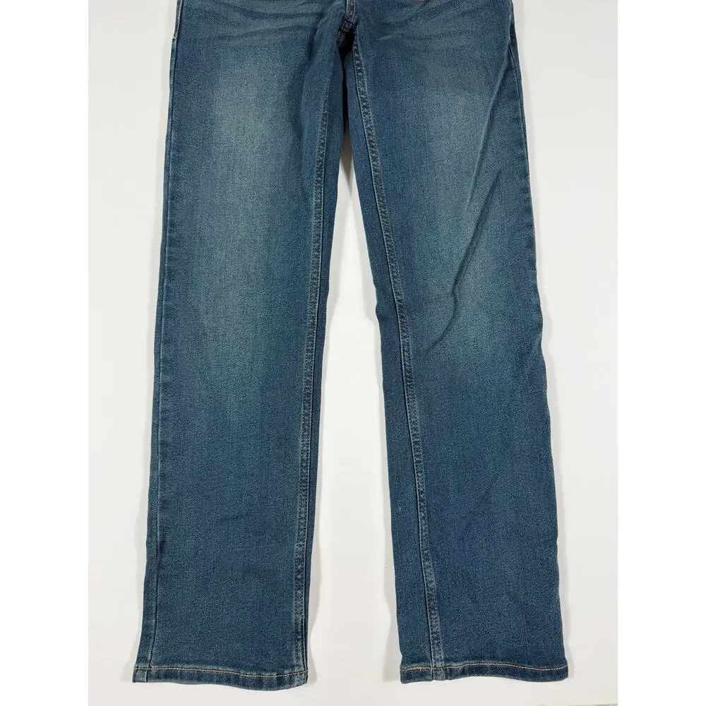 NEW Levi’s 514 Straight Performance Boys Medium Wash Jeans Size 12 Regular 26x27